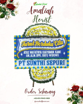 Papan Bunga Duka di Seberang Musi
