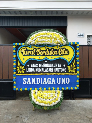 Papan Bunga Duka di Seberang Musi