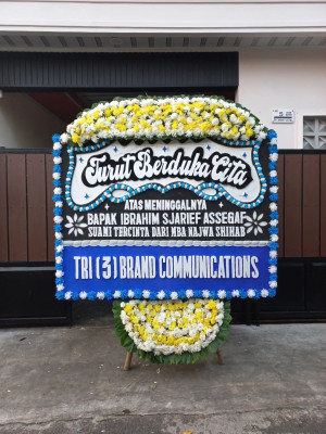 Papan Bunga Duka di Seberang Musi